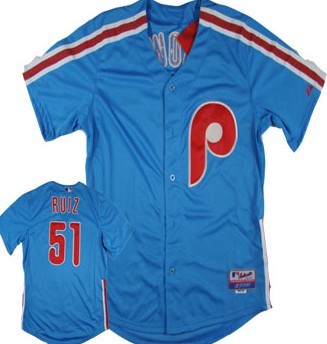 Philadelphia Phillies #51 Ruiz 2011 Civil Rights Light Blue Jerseys,We sell and wholesale Philadelphia Phillies #51 Ruiz 2011 Civil Rights Light Blue Jerseys on line form chian!