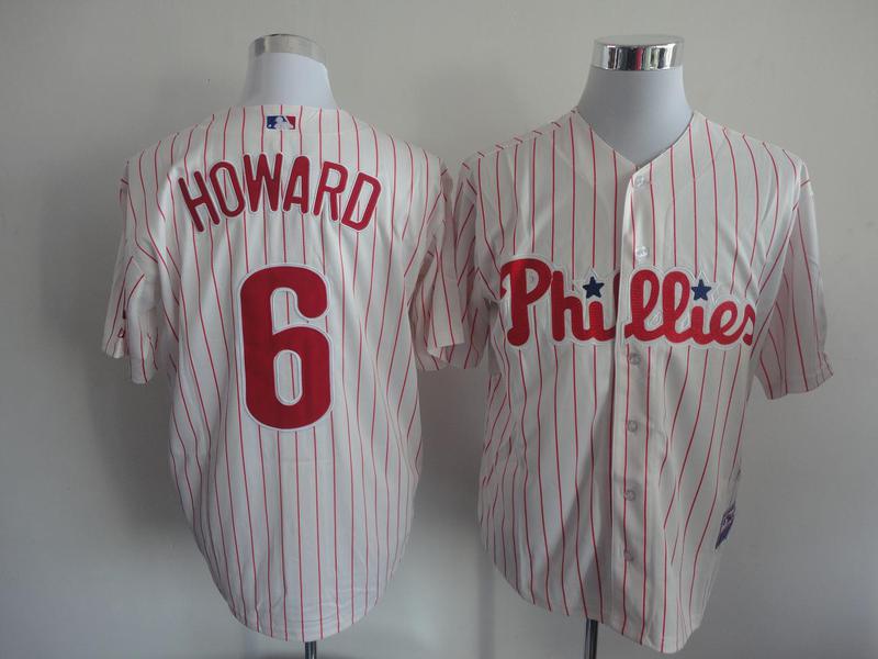 Philadelphia Phillies #6 Howard Polanco white with red pinstripe Jerseys,We sell and wholesale Philadelphia Phillies #6 Howard Polanco white with red pinstripe Jerseys on line form chian!