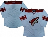 Phoenix Coyotes Blank White Jerseys,baseball caps,new era cap wholesale,wholesale hats