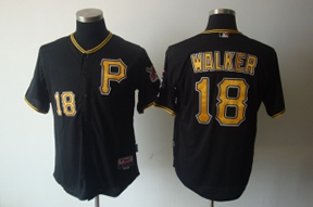 Pittsburgh Pirates #18 Walker Black Jerseys,We sell and wholesale Pittsburgh Pirates #18 Walker Black Jerseys on line form chian!