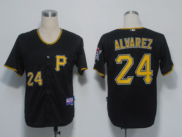 Pittsburgh Pirates #24 Alvarez Black Cool Base Jerseys,We sell and wholesale Pittsburgh Pirates #24 Alvarez Black Cool Base Jerseys on line form chian!