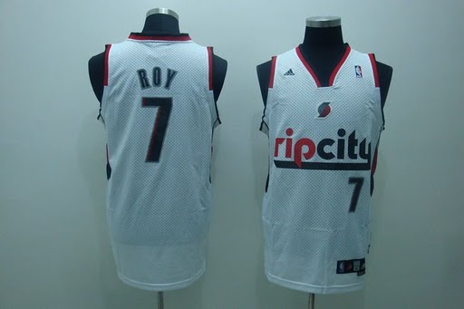 Portland TrailBlazers #7 Roy white Jerseys,We sell and wholesale Portland TrailBlazers #7 Roy white Jerseys on line form chian!