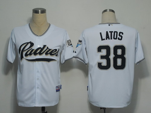 San Diego Padres #38 Latos White Cool Base Jerseys,We sell and wholesale San Diego Padres #38 Latos White Cool Base Jerseys on line form chian!