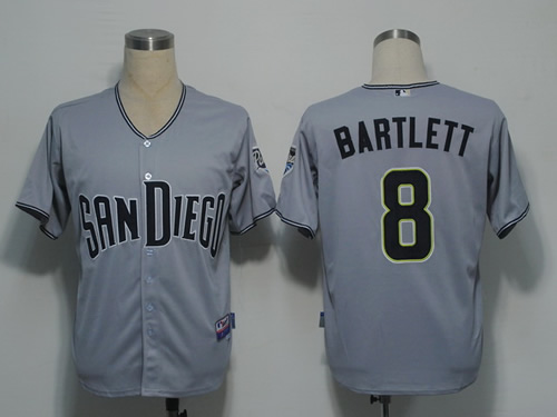 San Diego Padres #8 Bartlett Grey Cool Base Jerseys,We sell and wholesale San Diego Padres #8 Bartlett Grey Cool Base Jerseys on line form chian!