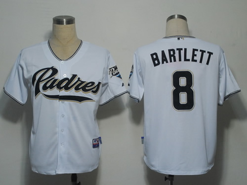 San Diego Padres #8 Bartlett White Cool Base Jerseys,We sell and wholesale San Diego Padres #8 Bartlett White Cool Base Jerseys on line form chian!
