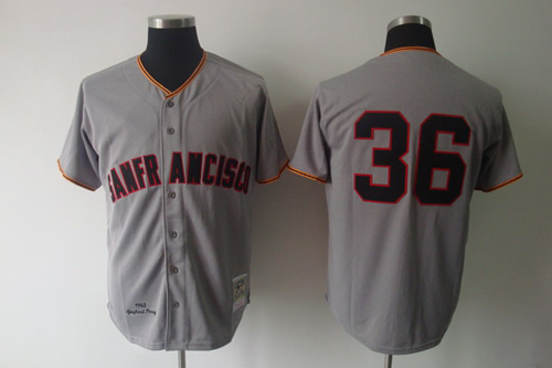 San Francisco Giants #36 PERRY grey Jerseys,We sell and wholesale San Francisco Giants #36 PERRY grey Jerseys on line form chian!
