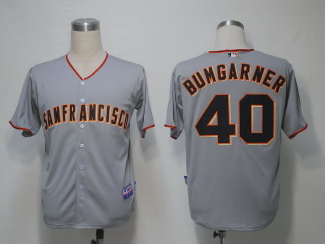 San Francisco Giants #40 Bumgarner Grey Cool Base Jerseys,We sell and wholesale San Francisco Giants #40 Bumgarner Grey Cool Base Jerseys on line form chian!