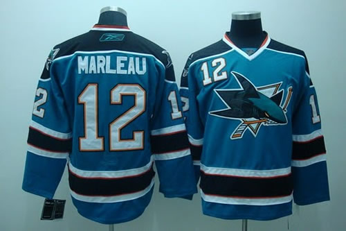 San Jose Sharks #12 MARLEAU Blue Jerseys,We sell and wholesale San Jose Sharks #12 MARLEAU Blue Jerseys on line form chian!