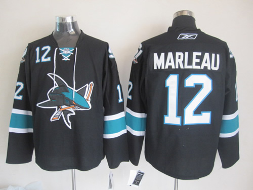 San Jose Sharks #12 marleau black Jersey,We sell and wholesale San Jose Sharks #12 marleau black Jersey on line form chian!