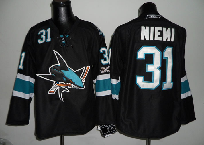 San Jose Sharks #31 NIEMI black Jerseys,We sell and wholesale San Jose Sharks #31 NIEMI black Jerseys on line form chian!