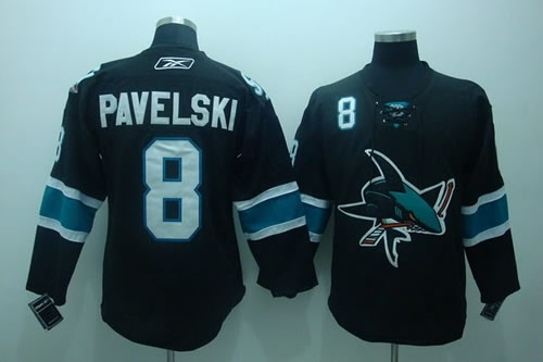 San Jose Sharks #8 Pavelski Black Jerseys,We sell and wholesale San Jose Sharks #8 Pavelski Black Jerseys on line form chian!