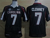 South Carolina Gamecocks #7 Jadeveon Clowney Black Jerseys,baseball caps,new era cap wholesale,wholesale hats
