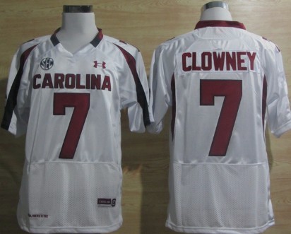 South Carolina Gamecocks #7 Jadeveon Clowney White Jerseys,We sell and wholesale South Carolina Gamecocks #7 Jadeveon Clowney White Jerseys on line form chian!
