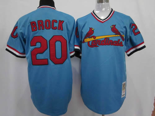 St.Louis Cardinals #20 Brock Blue Jerseys,We sell and wholesale St.Louis Cardinals #20 Brock Blue Jerseys on line form chian!