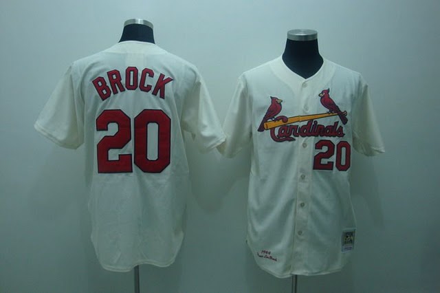 St.Louis Cardinals #20 Brock white Jerseys,We sell and wholesale St.Louis Cardinals #20 Brock white Jerseys on line form chian!