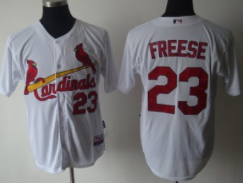 St.Louis Cardinals #23 Freese White Jerseys,We sell and wholesale St.Louis Cardinals #23 Freese White Jerseys on line form chian!