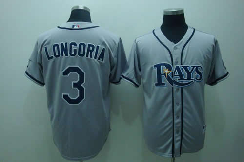 Tampa Bay Rays #3 Evan Longoria grey Jerseys,We sell and wholesale Tampa Bay Rays #3 Evan Longoria grey Jerseys on line form chian!
