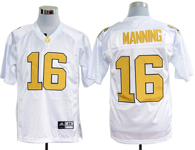 Tennessee Volunteers #16 Peyton Manning White NCAA Jerseys,We sell and wholesale Tennessee Volunteers #16 Peyton Manning White NCAA Jerseys on line form chian!