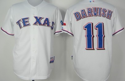 Texas Rangers #11 Yu Darvish White Jerseys,We sell and wholesale Texas Rangers #11 Yu Darvish White Jerseys on line form chian!