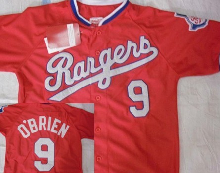 Texas Rangers #9 Pete OBrien Red Throwback Jerseys,We sell and wholesale Texas Rangers #9 Pete OBrien Red Throwback Jerseys on line form chian!