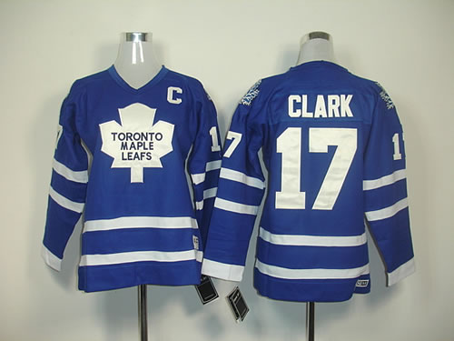 Toronto Maple Leafs #17 CLARK Blue Jerseys,We sell and wholesale Toronto Maple Leafs #17 CLARK Blue Jerseys on line form chian!