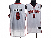 Toronto Raptors #8 Calderon White Jerseys,baseball caps,new era cap wholesale,wholesale hats