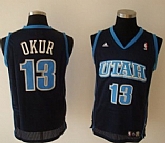 Utah Jazz #13 OKUR dark blue Jerseys,baseball caps,new era cap wholesale,wholesale hats
