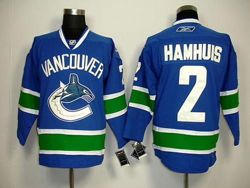 Vancouver Canucks #2 Hamhuis Blue Jerseys,We sell and wholesale Vancouver Canucks #2 Hamhuis Blue Jerseys on line form chian!