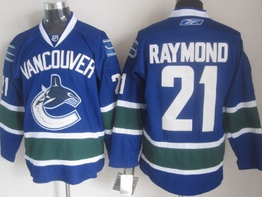 Vancouver Canucks #21 Raymond Blue Jerseys,We sell and wholesale Vancouver Canucks #21 Raymond Blue Jerseys on line form chian!
