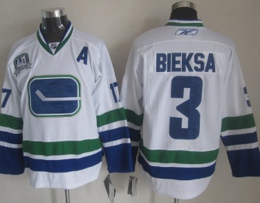 Vancouver Canucks #3 Bieksa White Third Jerseys,We sell and wholesale Vancouver Canucks #3 Bieksa White Third Jerseys on line form chian!