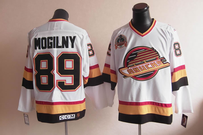 Vancouver Canucks #89 MOGILNY white Jerseys,We sell and wholesale Vancouver Canucks #89 MOGILNY white Jerseys on line form chian!
