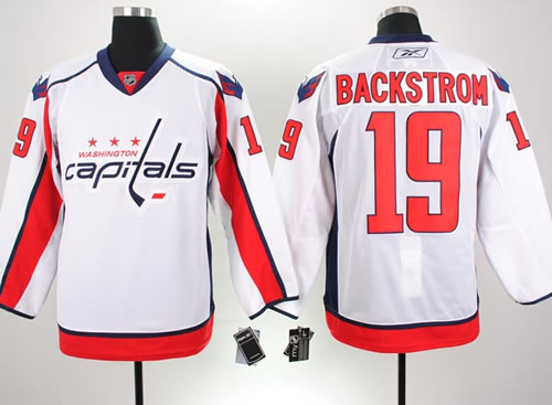Washington Capitals #19 Backstrom white Jerseys.,We sell and wholesale Washington Capitals #19 Backstrom white Jerseys. on line form chian!