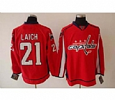 Washington Capitals #21 Laich Premier Red Jerseys,baseball caps,new era cap wholesale,wholesale hats