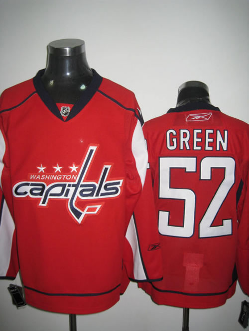 Washington Capitals #52 Green red Jerseys,We sell and wholesale Washington Capitals #52 Green red Jerseys on line form chian!