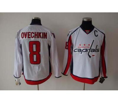 Washington Capitals #8 A.Ovechkin white Jerseys,We sell and wholesale Washington Capitals #8 A.Ovechkin white Jerseys on line form chian!