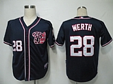 Washington Nationals #28 Werth dak blue Jerseys,baseball caps,new era cap wholesale,wholesale hats