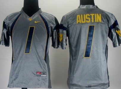 West Virginia Mountaineers #1 Tavon Austin Gray Kids Jerseys,We sell and wholesale West Virginia Mountaineers #1 Tavon Austin Gray Kids Jerseys on line form chian!