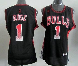 Women's Chicago Bulls #1 Derek Rose Revolution 30 Swingman Vibe Black Fashion Jerseys,We sell and wholesale Women's Chicago Bulls #1 Derek Rose Revolution 30 Swingman Vibe Black Fashion Jerseys on line form chian!