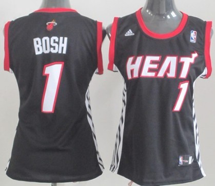 Women's Miami Heat #1 Chris Bosh Revolution 30 Swingman Black Jerseys,We sell and wholesale Women's Miami Heat #1 Chris Bosh Revolution 30 Swingman Black Jerseys on line form chian!