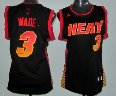 Women's Miami Heat #3 Dwyane Wade Revolution 30 Swingman Vibe Black Fashion Jerseys,We sell and wholesale Women's Miami Heat #3 Dwyane Wade Revolution 30 Swingman Vibe Black Fashion Jerseys on line form chian!