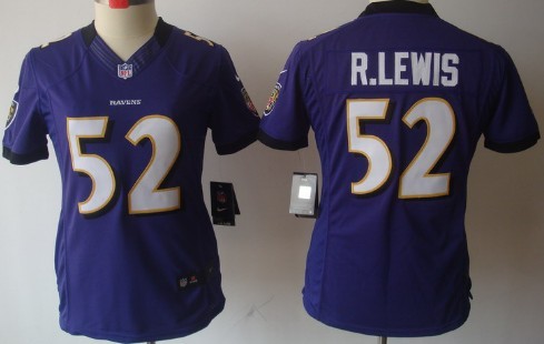 Women's Nike Limited Baltimore Ravens #52 Ray Lewis Purple Jerseys,We sell and wholesale Women's Nike Limited Baltimore Ravens #52 Ray Lewis Purple Jerseys on line form chian!