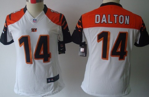 Women's Nike Limited Cincinnati Bengals #14 Andy Dalton White Jerseys,We sell and wholesale Women's Nike Limited Cincinnati Bengals #14 Andy Dalton White Jerseys on line form chian!