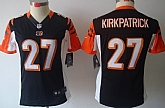 Women's Nike Limited Cincinnati Bengals #27 Dre Kirkpatrick Black Jerseys,baseball caps,new era cap wholesale,wholesale hats