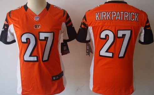 Women's Nike Limited Cincinnati Bengals #27 Dre Kirkpatrick Orange Jerseys,We sell and wholesale Women's Nike Limited Cincinnati Bengals #27 Dre Kirkpatrick Orange Jerseys on line form chian!