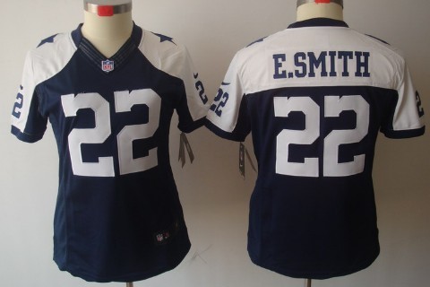 Women's Nike Limited Dallas Cowboys #22 Emmitt Smith Blue Thanksgiving Jerseys,We sell and wholesale Women's Nike Limited Dallas Cowboys #22 Emmitt Smith Blue Thanksgiving Jerseys on line form chian!