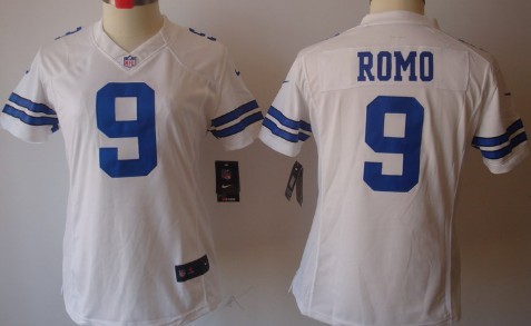 Women's Nike Limited Dallas Cowboys #9 Tony Romo White Jerseys,We sell and wholesale Women's Nike Limited Dallas Cowboys #9 Tony Romo White Jerseys on line form chian!