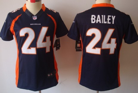 Women's Nike Limited Denver Broncos #24 Champ Bailey Blue Jerseys,We sell and wholesale Women's Nike Limited Denver Broncos #24 Champ Bailey Blue Jerseys on line form chian!
