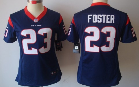 Women's Nike Limited Houston Texans #23 Arian Foster Blue Jerseys,We sell and wholesale Women's Nike Limited Houston Texans #23 Arian Foster Blue Jerseys on line form chian!