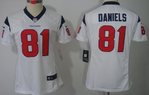 Women's Nike Limited Houston Texans #81 Owen Daniels White Jerseys,We sell and wholesale Women's Nike Limited Houston Texans #81 Owen Daniels White Jerseys on line form chian!