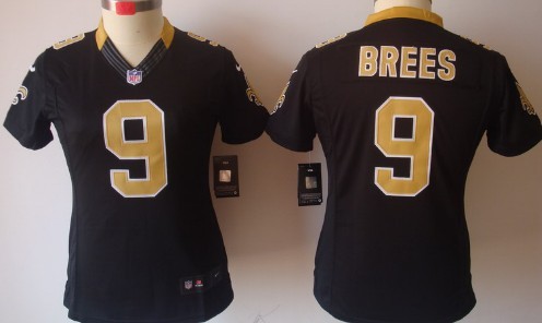 Women's Nike Limited New Orleans Saints #9 Drew Brees Black Jerseys,We sell and wholesale Women's Nike Limited New Orleans Saints #9 Drew Brees Black Jerseys on line form chian!